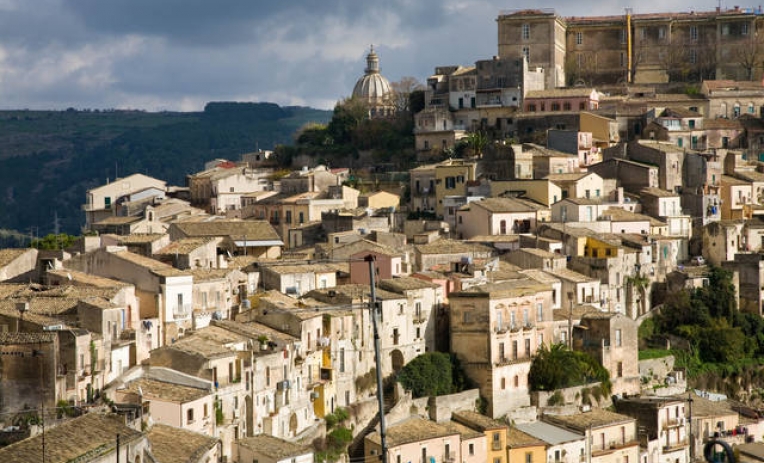 Vista di Ragusa Ibla