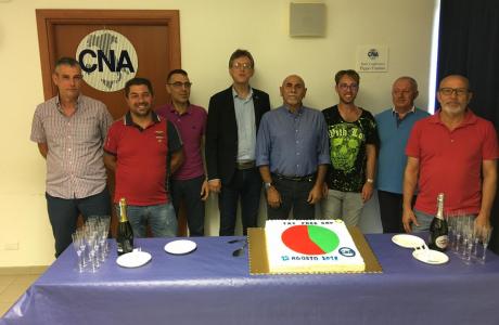 I partecipanti all'iniziativa di questa mattina sul Tax Free Day