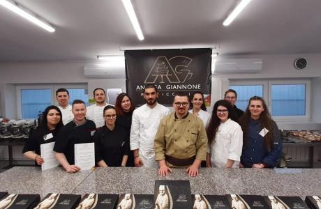 SCICLI: il pasticciere sciclitano Andrea Giannone tra i protagonisti di una masterclass a Budapest in Ungheria