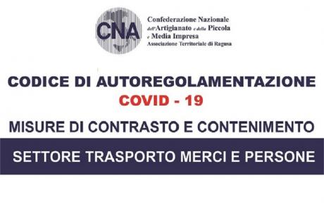 CODICE DI AUTOREGOLAMENTAZIONE DEL SETTORE "TRASPORTO MERCI E PERSONE"