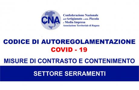 CODICE DI AUTOREGOLAMENTAZIONE DEL SETTORE " SERRAMENTI"