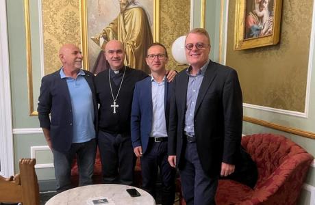 Santocono, il vescovo La Placa, Caccamo e Meli