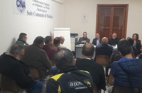 Il secondo incontro presso la CNA di Modica