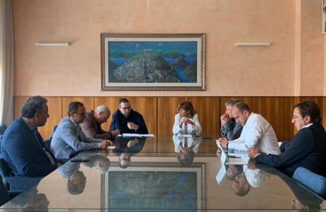 L'incontro tenutosi al libero consorzio