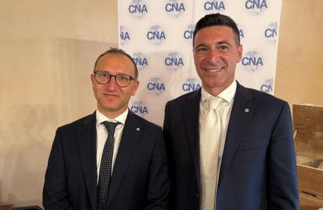 Il segretario Caccamo e il presidente Roccuzzo