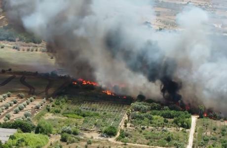Incendi a Modica
